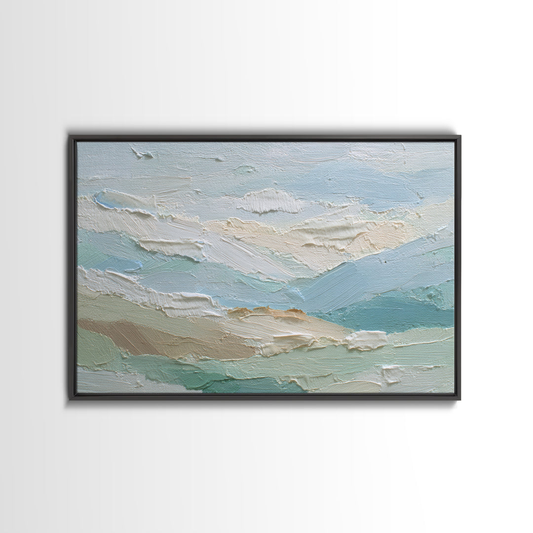 Gentle Mountain Landscape Canvas Print, Dental Office Art, Dental, Office Decor, Fine Art, Calm, Tooth Art, Dentistry Art, DOA-3x2-56