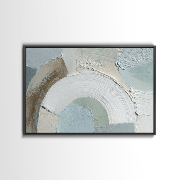 Light Scandinavian Abstract Arches Canvas Print, Dental Office Art, Dental Art, Office Decor, Fine Art, Calm, Dental Gift, DOA-3x2-93