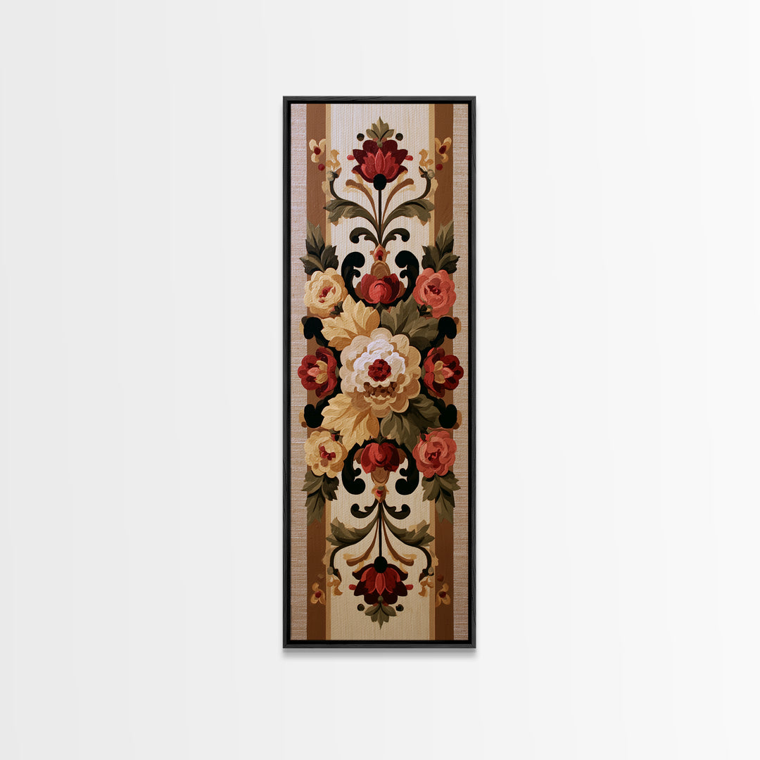 Classic Dutch Feast Arrangement Canvas Print, Dining Room Art, Modern Decor, Dining Room Decor, Fine Art, Dining, Home Decor, DRA-1x3-7