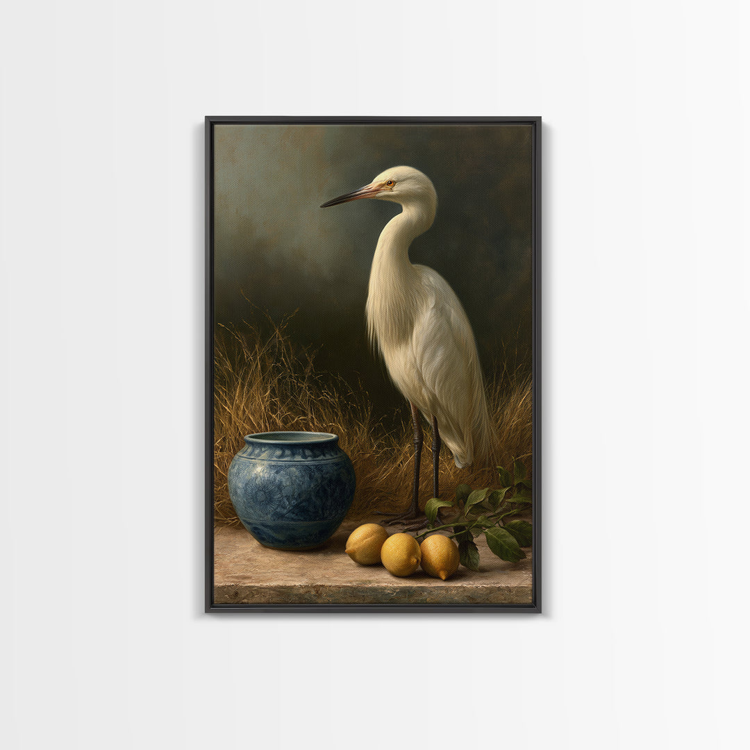 Italian Lemon Branch Framed Canvas Print, Dining Room Art, Room Decor, Dining Room Decor, Fine Art, Dining, Canvas Art, DRA-2x3-37