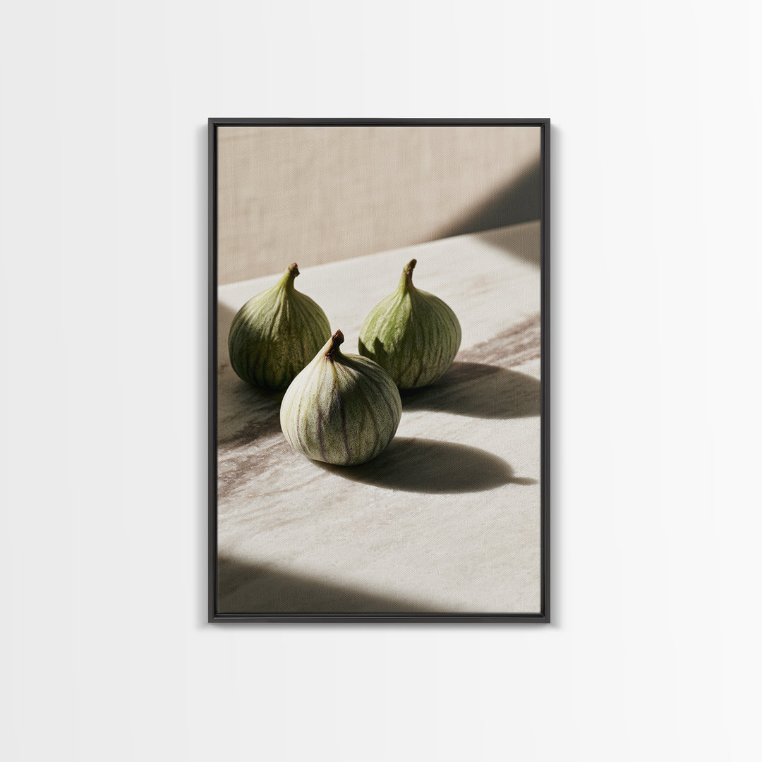 Figs on Marble Canvas Print, Dining Room Art, Statement Artwork, Dining Room Decor, Fine Art, Dining, Printable Wall Art, DRA-2x3-79