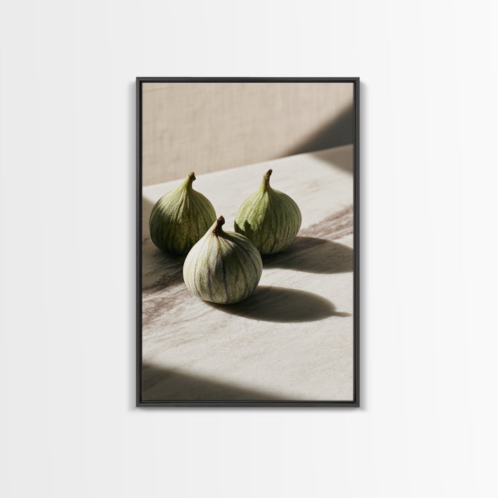 Figs on Marble Canvas Print, Dining Room Art, Statement Artwork, Dining Room Decor, Fine Art, Dining, Printable Wall Art, DRA-2x3-79