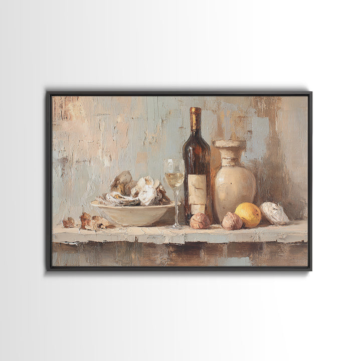 Abstract Composition in Appetite Friendly Warm Tones Canvas Print, Dining Room Art, Fall Decor, Dining Room Decor, Dining, DRA-3x2-8