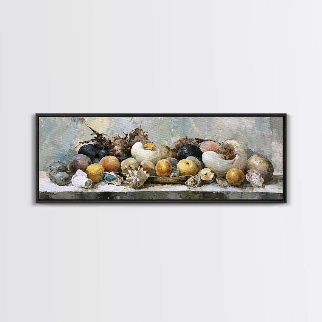 Bold Maximalist Still Life Canvas Print, Eclectic Art, Dopamine Decor, Living Room Decor, Fine Art, Eclectic, Minimalist Decor, ECL-3x1-91