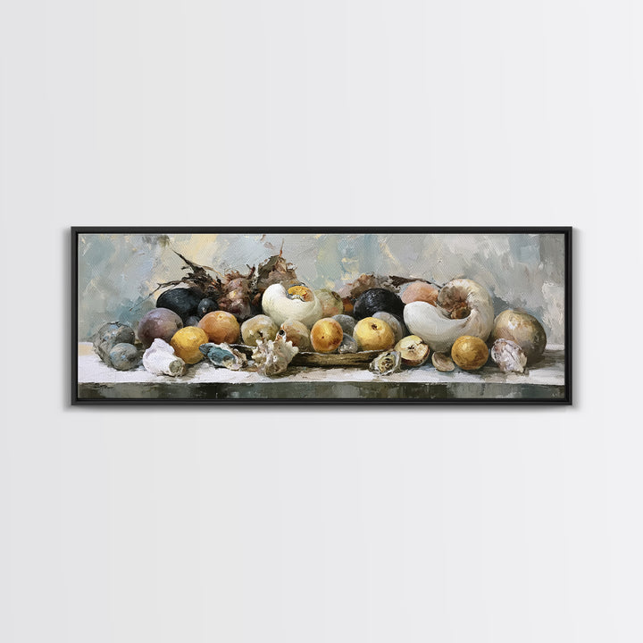 Bold Maximalist Still Life Canvas Print, Eclectic Art, Dopamine Decor, Living Room Decor, Fine Art, Eclectic, Minimalist Decor, ECL-3x1-91