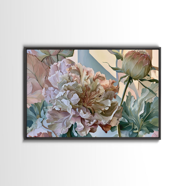 Matisse Inspired Cutouts with Botanical Details Canvas Print, Eclectic Art, Unique Wall Art, Living Room Decor, Eclectic, ECL-3x2-10