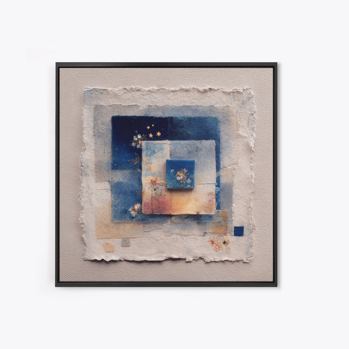 Magic Sword Embedded Framed Canvas Print, Fantasy Art, Printable Art, Living Room Decor, Fine Art, Mythic, Large Art Print, FAN-1x1-11