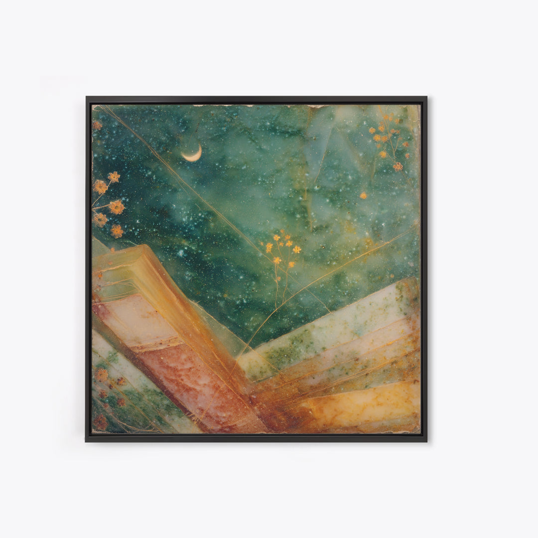 Angelic Warrior with Radiant Wings Canvas Print, Fantasy Art, Neutral Decor, Living Room Decor, Oil Painting, Mythic, FAN-1x1-95