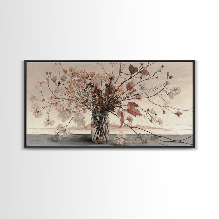White Cow Portrait Canvas Print, Farmhouse Art, Printable Art, Farmhouse Decor, Fine Art, Harvest, Landscape Painting, FAR-2x1-69