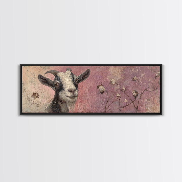 Farm Dog Lying Beside Weathered Boots Framed Canvas Print, Farmhouse Art, Farmhouse Decor, Fine Art, Harvest, Gallery Wall, FAR-3x1-1