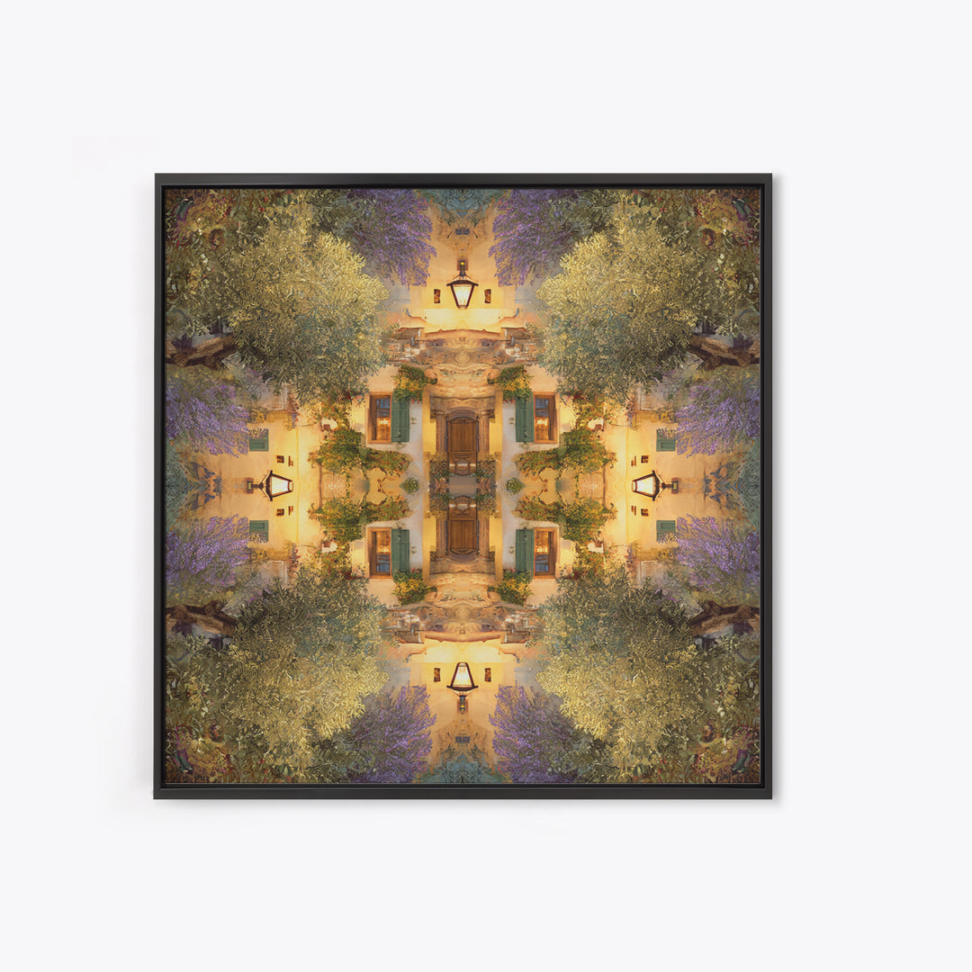 Sunlit Provence Olive Grove Canvas Print, French Country Art, Botanical Prints, Farmhouse Decor, Country, Digital Download Art, FCA-1x1-5