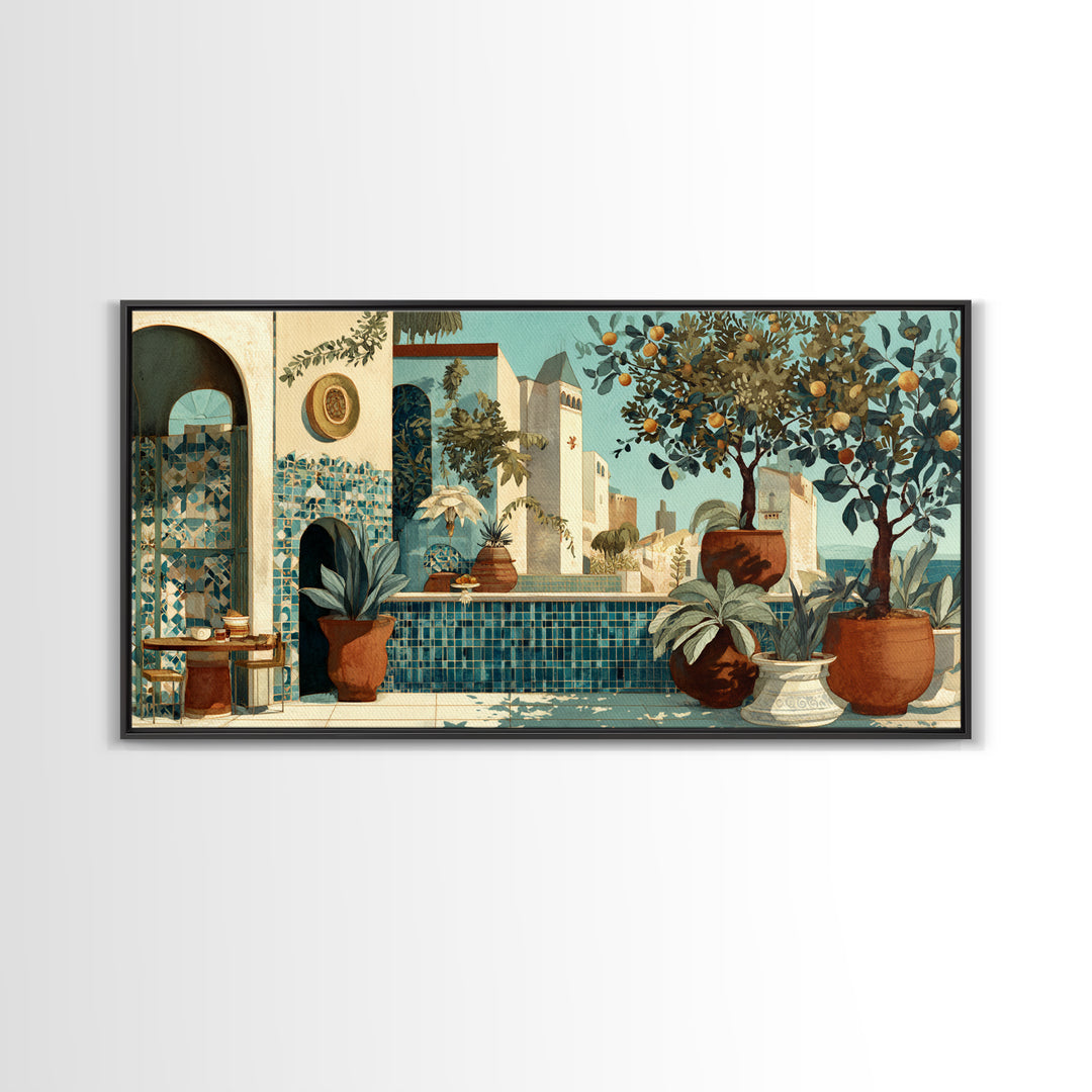 Caf Au Lait Bowl Canvas Print, French Country Art, Fine Art Print, Farmhouse Decor, Fine Art, Country, Digital Prints, FCA-2x1-54