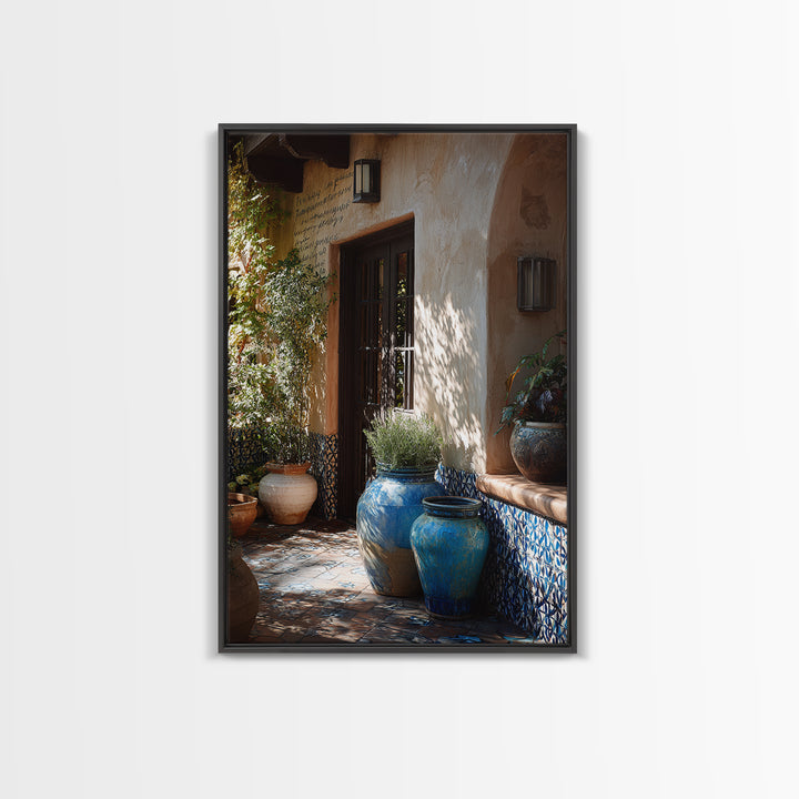 French Script Flourishes Without Readable Text Canvas Print, French Country Art, Landscape Wall Art, Farmhouse Decor, Country, FCA-2x3-26