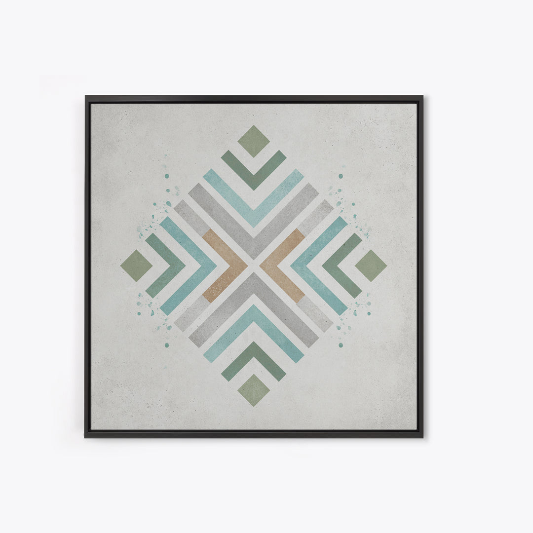 Minimal Motivational Symbol Using Arrows and Shapes Canvas Print, Fitness Studio Art, Minimalist Art Print, Gym Decor, Motion, FSA-1x1-61