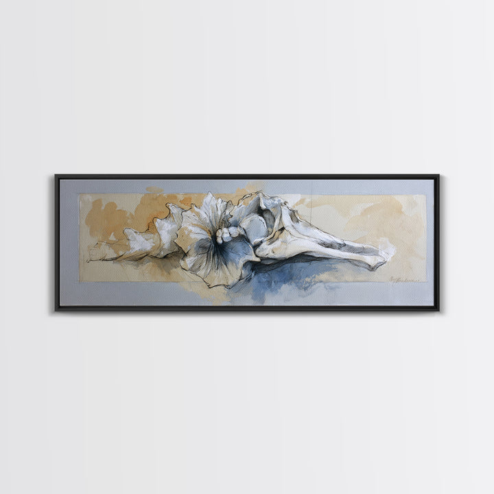 Anatomical Muscle Study Canvas Print, Fitness Studio Art, Modern Wall Art, Gym Decor, Abstract Art, Motion, Fitness Art, FSA-3x1-25