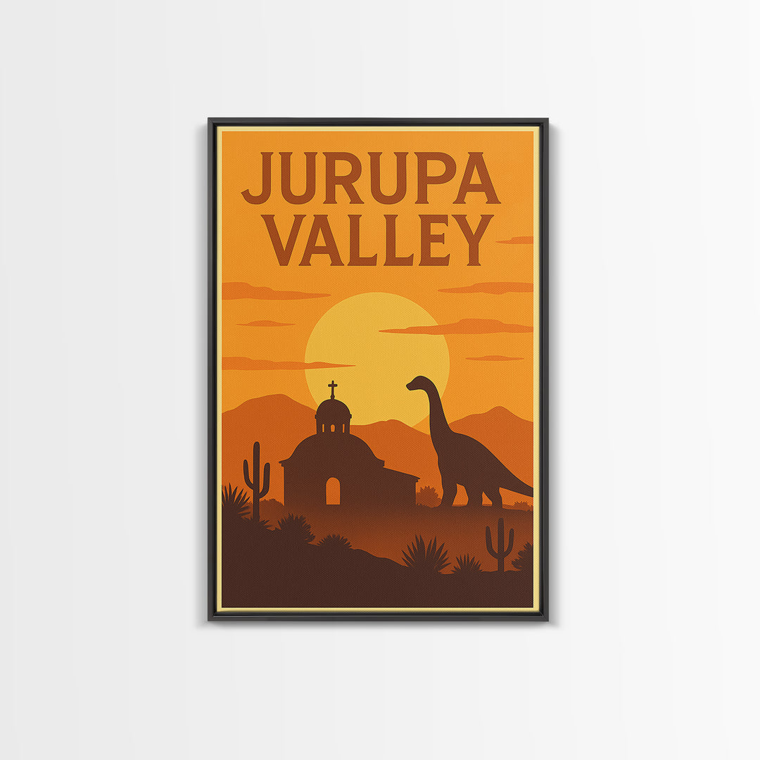 Jurupa Valley California Travel Poster, Canvas Print, Gold Art Deco Poster Art, Jurupa Valley Art Print, Wanderlust Decor, Travel Wall Decor