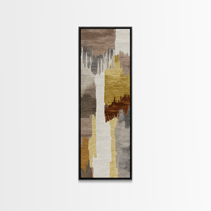 Abstract Woven Texture Canvas Print, Guest Bedroom Art, Above Bed Decor, Bedroom Decor, Abstract Art, Guest, Boho Decor, GBA-1x3-26