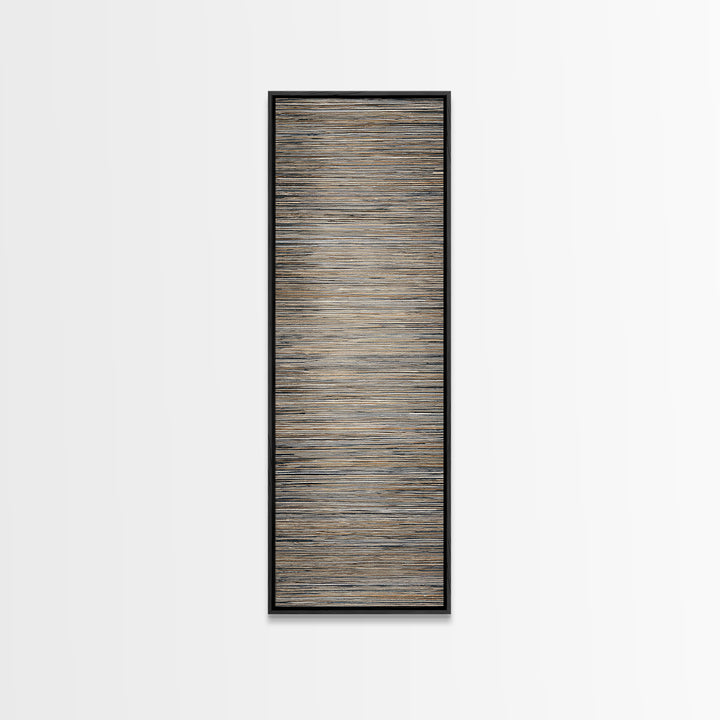 Abstract Woven Texture Canvas Print, Guest Bedroom Art, Statement Artwork, Bedroom Decor, Abstract Art, Guest, Wall Decor, GBA-1x3-98