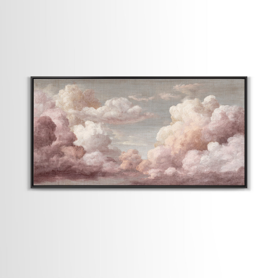 Abstract Woven Texture Framed Canvas Print, Guest Bedroom Art, Art Print, Bedroom Decor, Abstract Art, Guest, Home, GBA-2x1-34