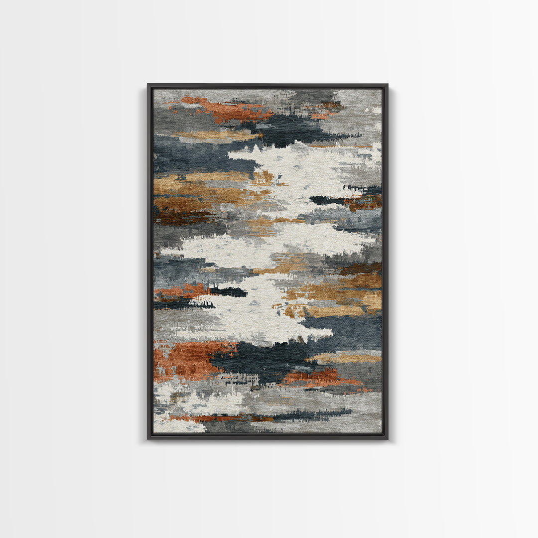 Abstract Woven Texture Canvas Print, Guest Bedroom Art, Poster, Bedroom Decor, Guest, Farmhouse Decor, Living Room Decor, GBA-2x3-70