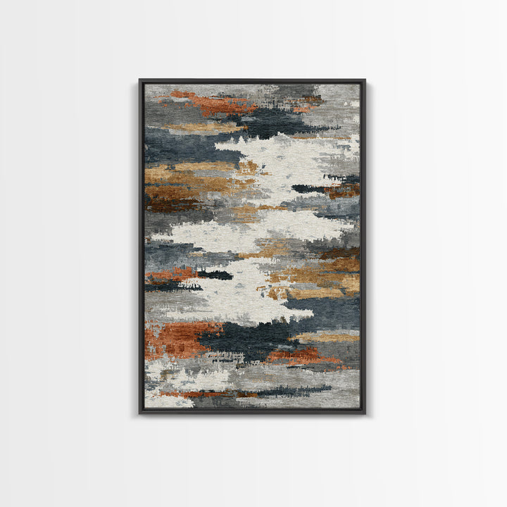 Abstract Woven Texture Canvas Print, Guest Bedroom Art, Poster, Bedroom Decor, Guest, Farmhouse Decor, Living Room Decor, GBA-2x3-70