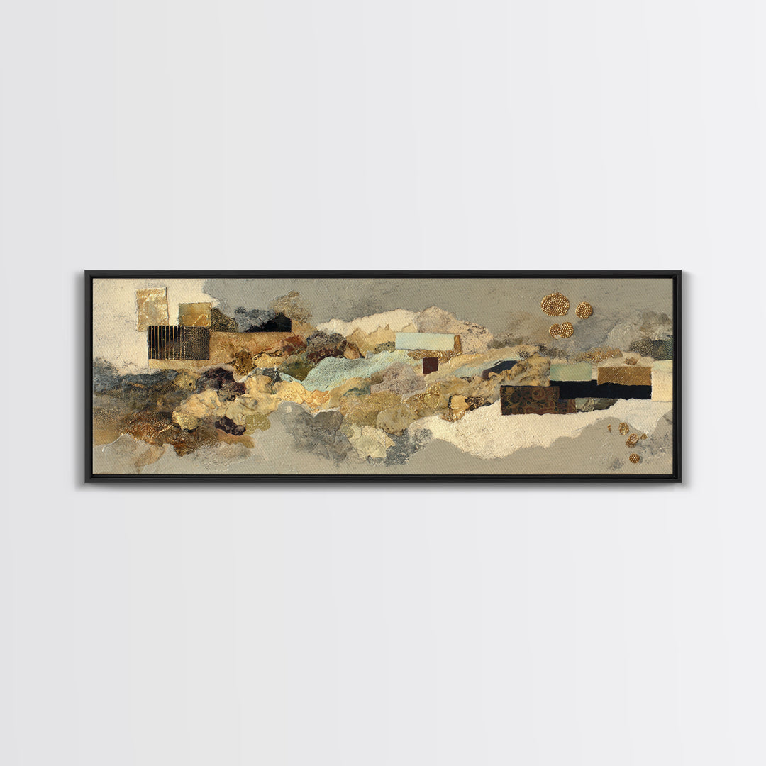 Abstract Woven Texture Canvas Print, Guest Bedroom Art, Cat Wall Art, Bedroom Decor, Abstract Art, Guest, Fine Art Print, GBA-3x1-6