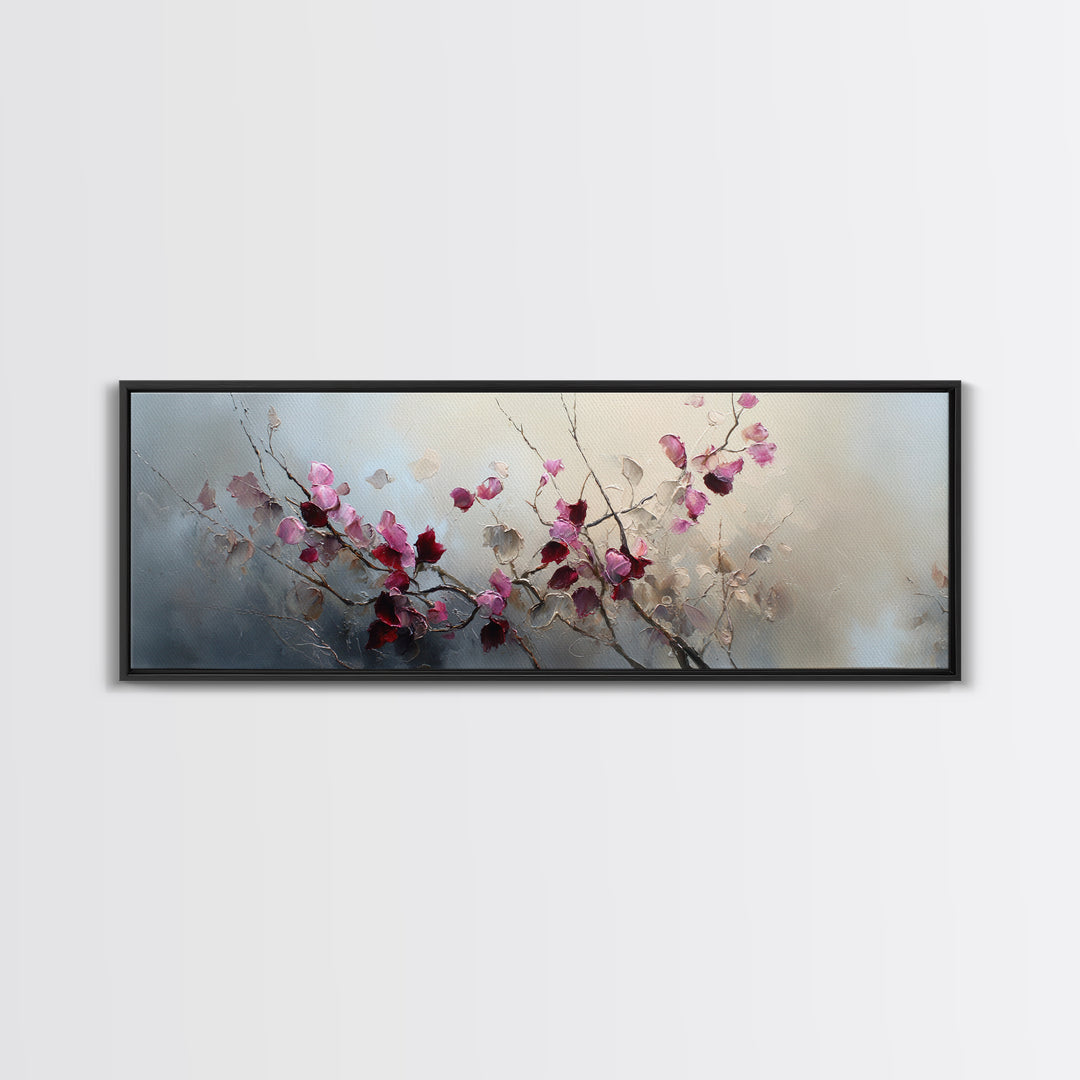 Lavender Field under Pale Sky Canvas Print, Guest Bedroom Art, Print, Bedroom Decor, Fine Art, Guest, Living Room Wall Art, GBA-3x1-83