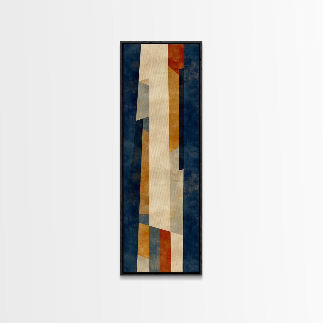 Earthy Plaster Texture Abstract Canvas Print, General Fine Art, Canvas Wall Art, Living Room Decor, Fine Art, GEN-1x3-51