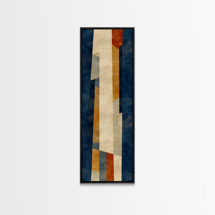 Earthy Plaster Texture Abstract Canvas Print, General Fine Art, Canvas Wall Art, Living Room Decor, Fine Art, GEN-1x3-51