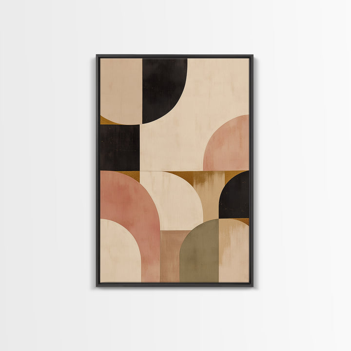 Earthy Plaster Texture Abstract Canvas Print, General Fine Art, Original Painting, Living Room Decor, Fine Art, GEN-2x3-71