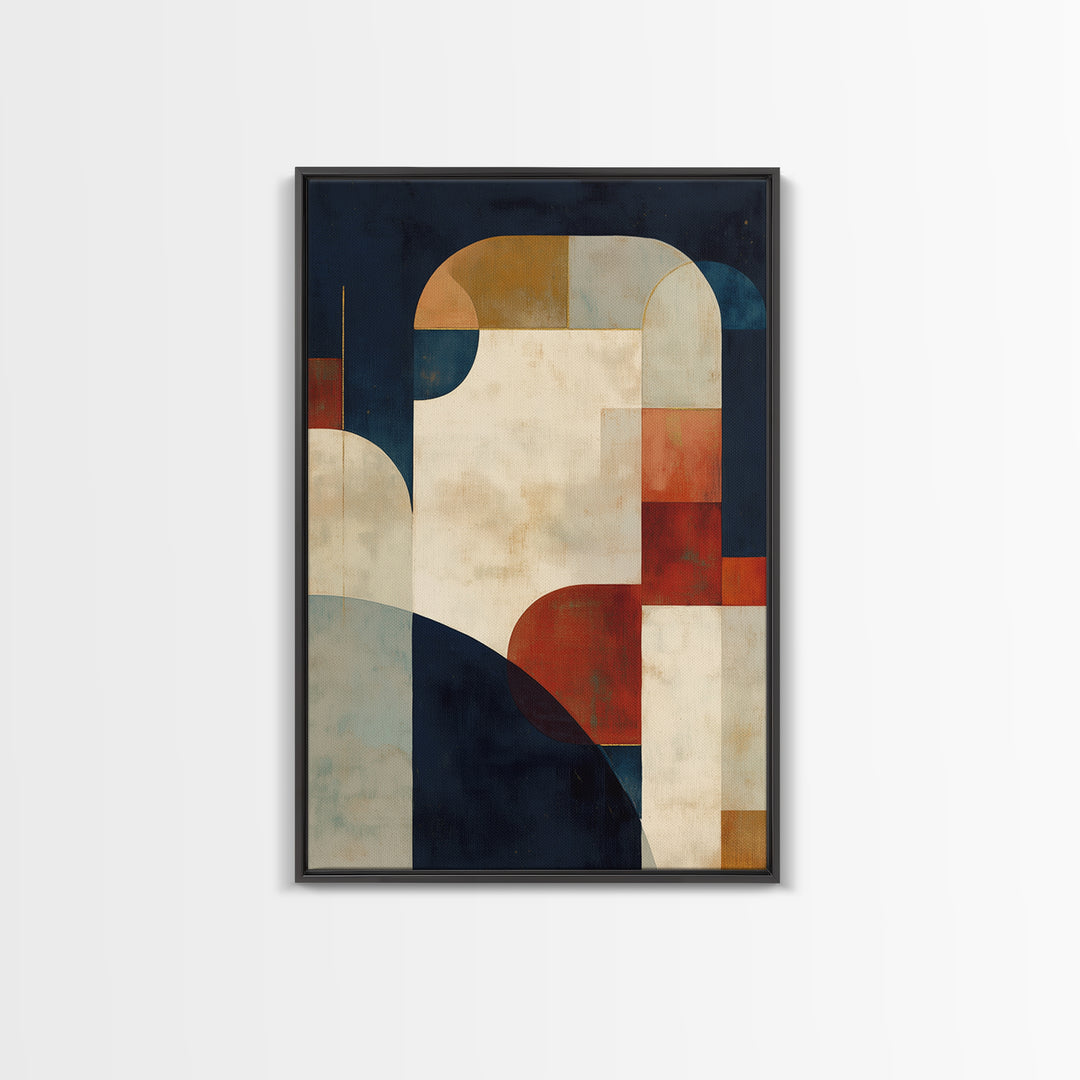 Earthy Plaster Texture Abstract Canvas Print, General Fine Art, Bedroom Decor, Living Room Decor, Abstract Art, GEN-2x3-95