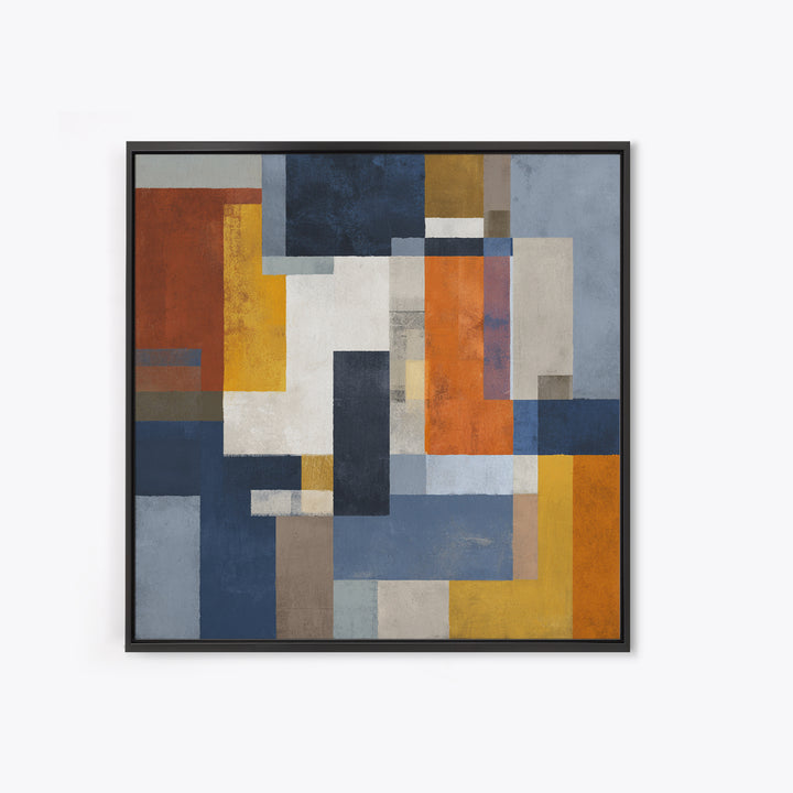 Domino Tiles Arranged Framed Canvas Print, Game Room Art, African American Art, Game Room Decor, Abstract Art, Play, GRA-1x1-16