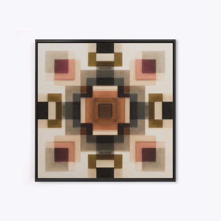 Domino Tiles Arranged Framed Canvas Print, Game Room Art, Trendy Wall Art, Game Room Decor, Abstract Art, Play, GRA-1x1-64