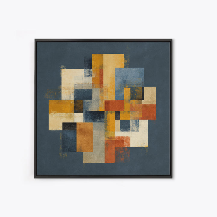 Domino Tiles Arranged Framed Canvas Print, Game Room Art, Textured Painting, Game Room Decor, Fine Art, Play, New Home Gift, GRA-1x1-88