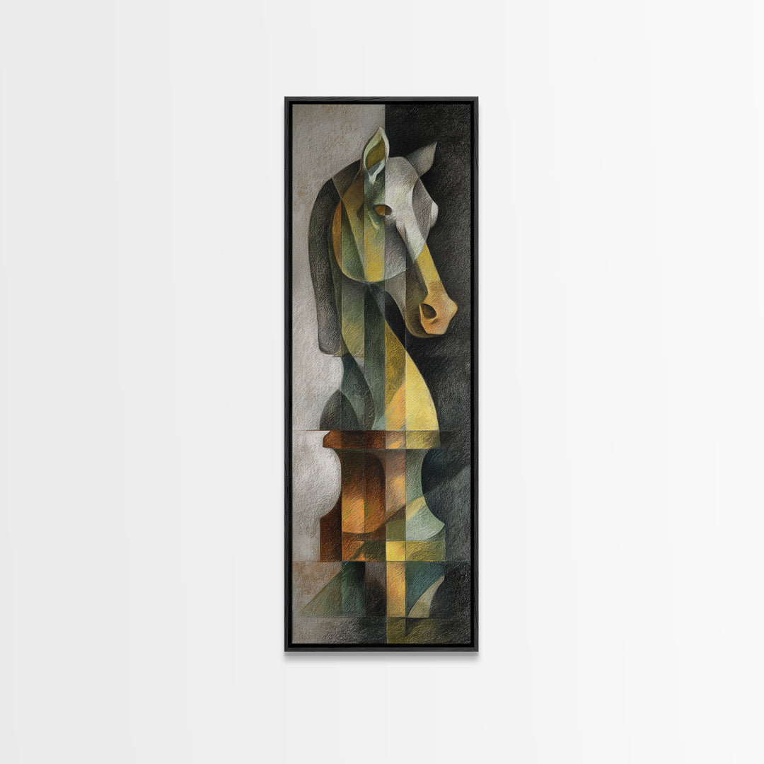 Tabletop Dice Rolling Through Dramatic Light Canvas Print, Game Room Art, Art Print, Game Room Decor, Fine Art, Play, GRA-1x3-77