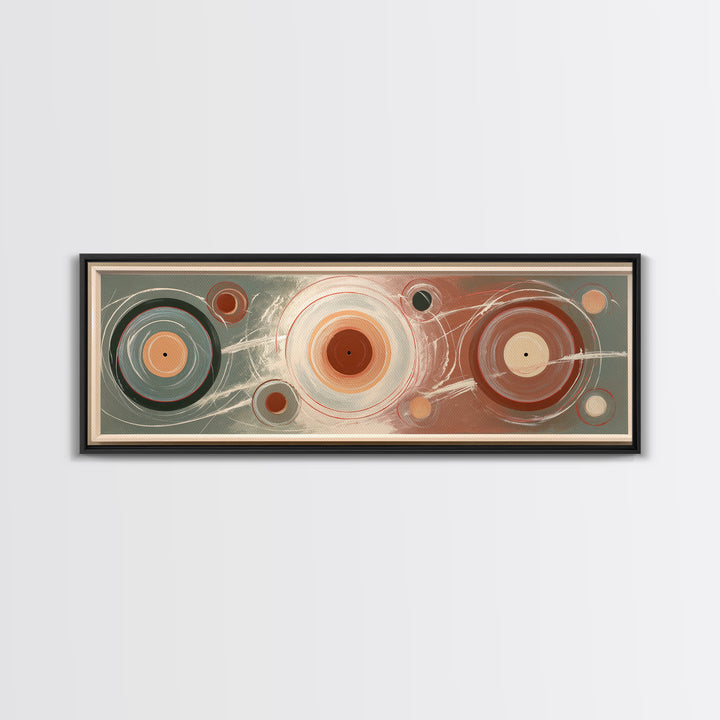 Air Hockey Puck Framed Canvas Print, Game Room Art, Bedroom Wall Art, Game Room Decor, Fine Art, Play, Girly Wall Art, GRA-3x1-82