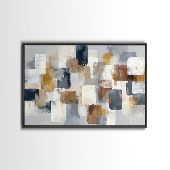 Domino Tiles Arranged Framed Canvas Print, Game Room Art, Luxury Decor, Game Room Decor, Abstract Art, Play, Canvas Wall Art, GRA-3x2-92
