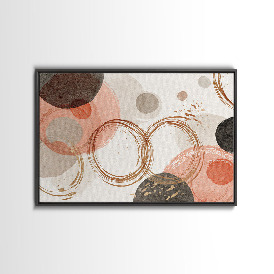 Jump Rope Motion Forming Circular Energy Lines Canvas Print, Gym Art, Framed Canvas, Gym Decor, Abstract Art, Strength, GYM-3x2-33