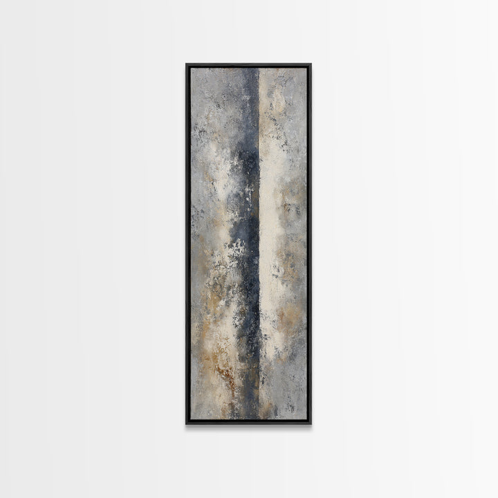 Sophisticated Neutral Abstract Canvas Print, Hotel Art, Minimalist Decor, Hotel Decor, Fine Art, Boutique, Large Wall Art, HOT-1x3-13