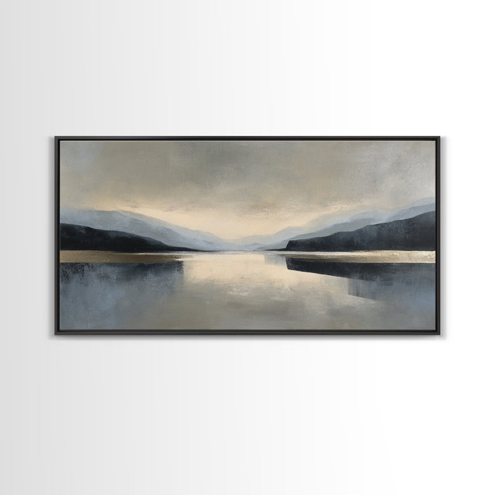 Minimal Sculpture Shapes Canvas Print, Hotel Art, Wall Art, Hotel Decor, Abstract Art, Boutique, Framed Art, Wood Wall Art, HOT-2x1-32