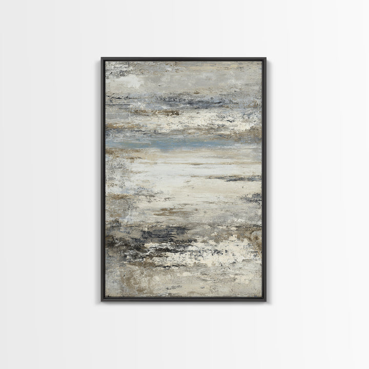 Sophisticated Neutral Abstract Canvas Print, Hotel Art, Mid Century Modern, Hotel Decor, Abstract Art, Boutique, Coastal Decor, HOT-2x3-9