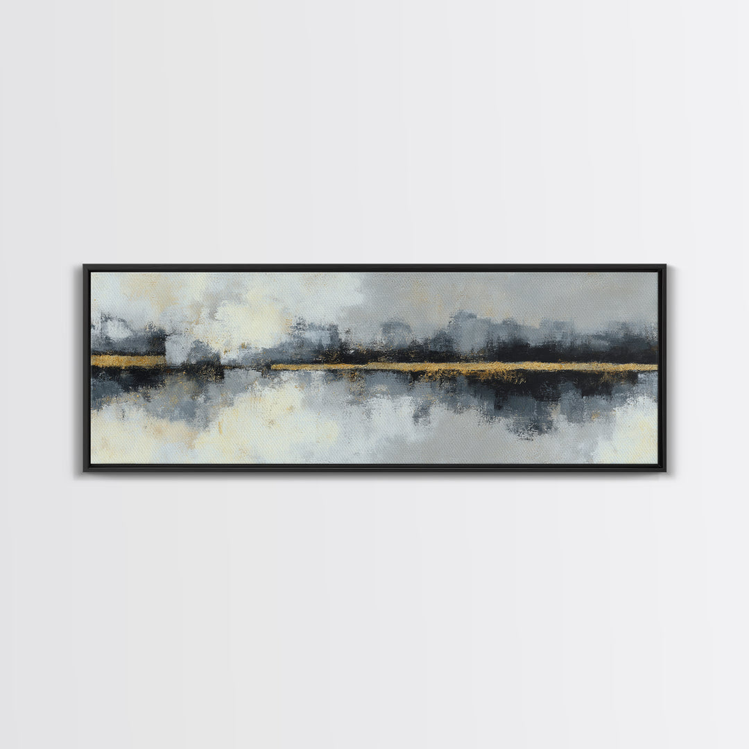 Simple Black Line Figure Framed Canvas Print, Hotel Art, Gallery Decor, Hotel Decor, Fine Art, Boutique, Wall Art, Home Decor, HOT-3x1-15