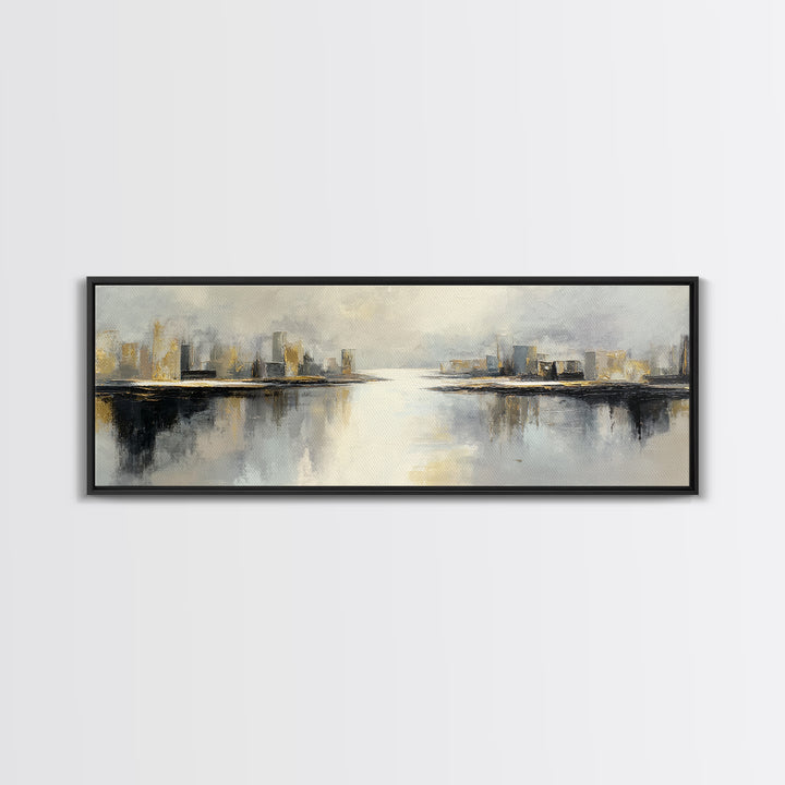 Large Calming Seascape Canvas Print, Hotel Art, Luxury Decor, Hotel Decor, Fine Art, Boutique, Art Prints, Hazbin Hotel, HOT-3x1-19