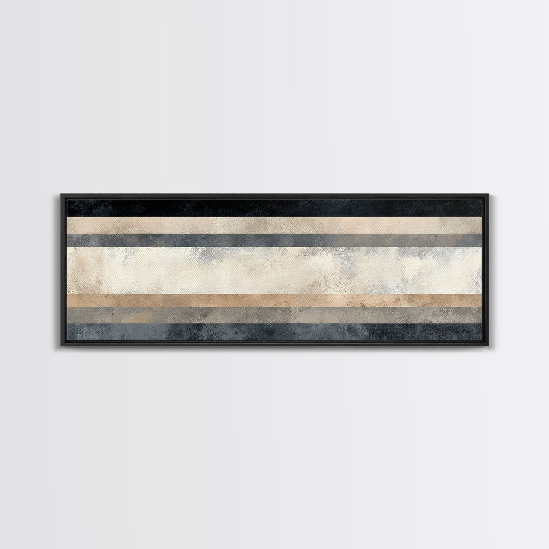 Simple Black Line Figure Framed Canvas Print, Hotel Art, Contemporary Art, Hotel Decor, Fine Art, Boutique, Art Deco, HOT-3x1-63