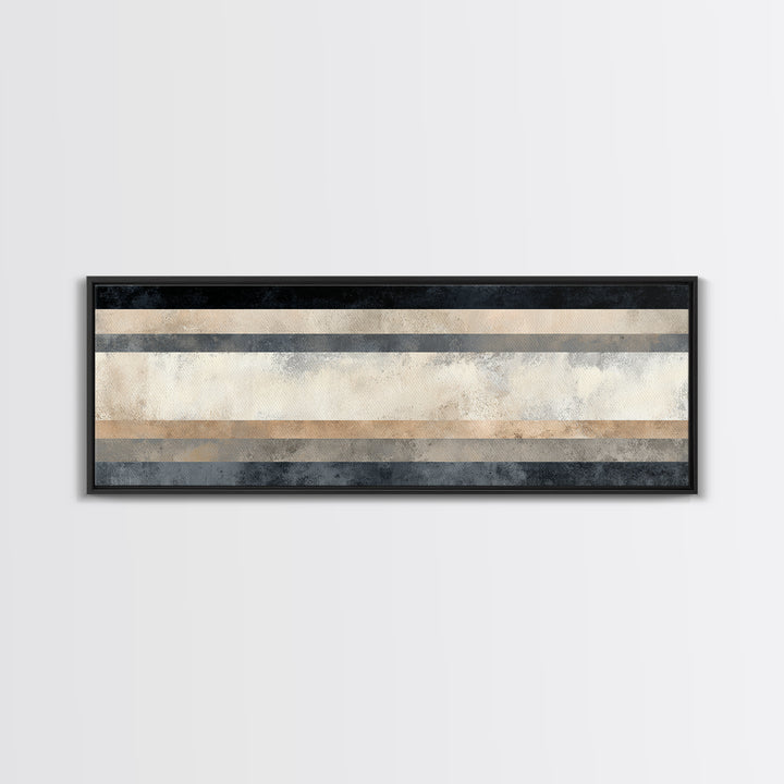 Simple Black Line Figure Framed Canvas Print, Hotel Art, Contemporary Art, Hotel Decor, Fine Art, Boutique, Art Deco, HOT-3x1-63