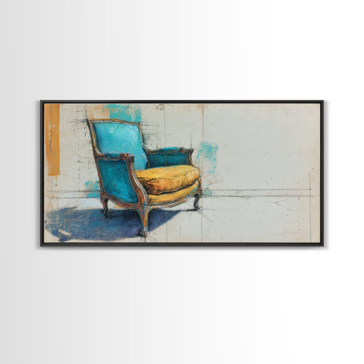 Braided Hairstyle Study Framed Canvas Print, Hair Salon Art, Art, Living Room Decor, Fine Art, Style, Black Art Prints, HSA-2x1-7