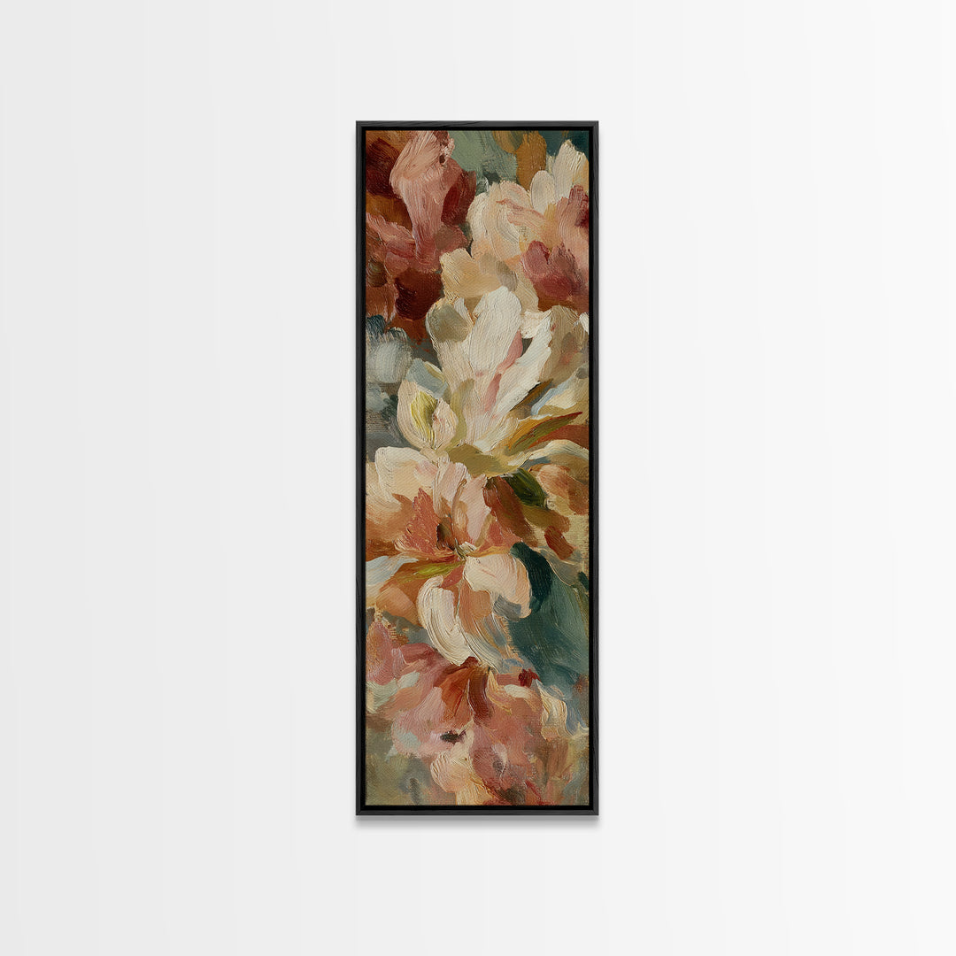 Still Life of Peaches Canvas Print, Impressionist Art, Textured Wall Art, Living Room Decor, Impression, Landscape Painting, IMP-1x3-35