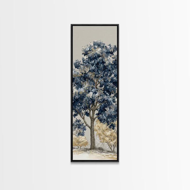 Apple Tree in Summer Orchard Canvas Print, Impressionist Art, Wall Decor, Living Room Decor, Impression, Horizontal Wall Art, IMP-1x3-77