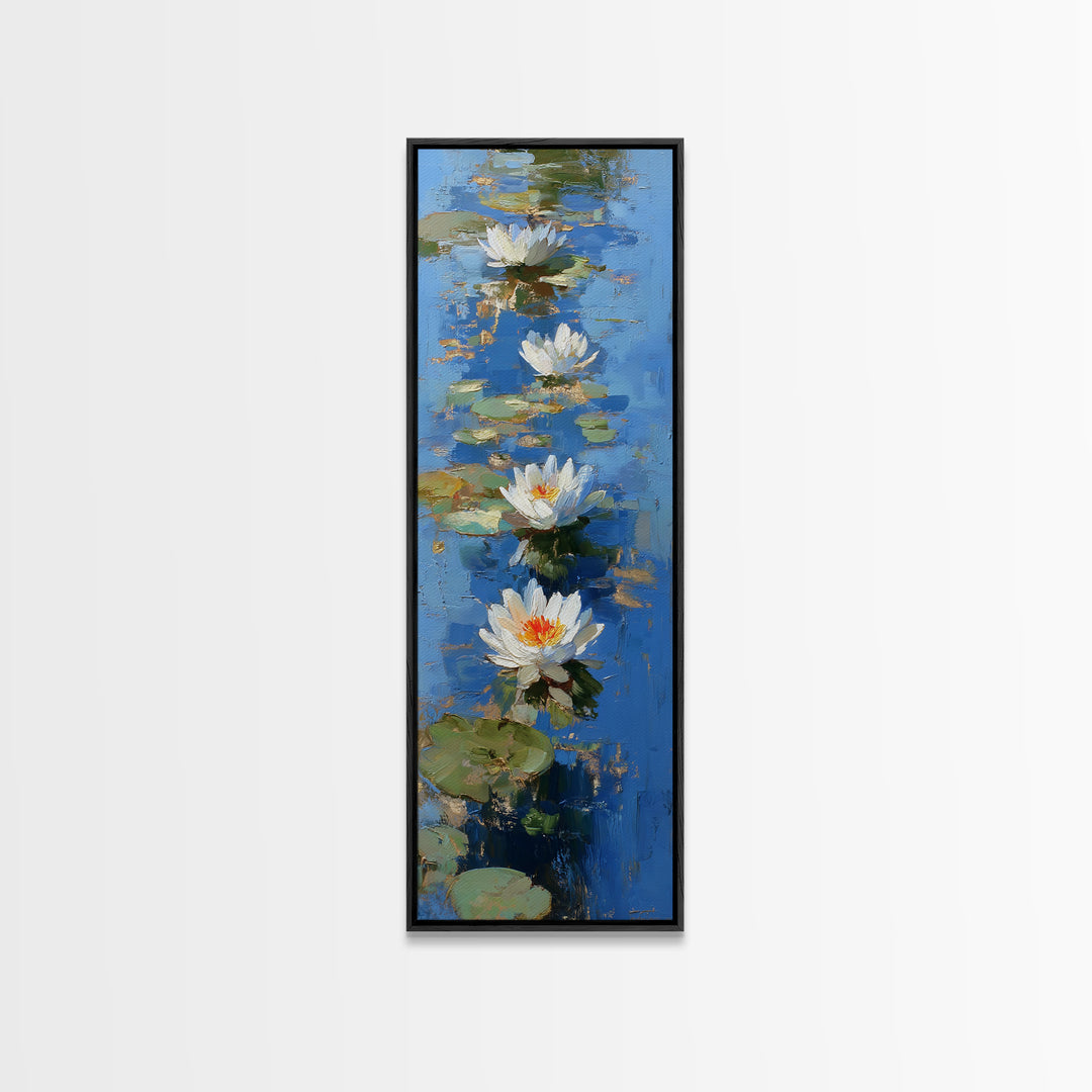 Country Lane with Flickering Sunlight Canvas Print, Impressionist Art, Boho Decor, Living Room Decor, Oil Painting, Impression, IMP-1x3-82