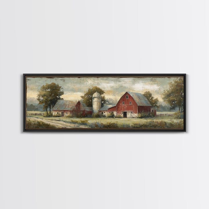 Country Lane with Flickering Sunlight Canvas Print, Impressionist Art, Boho Decor, Living Room Decor, Oil Painting, Impression, IMP-3x1-62